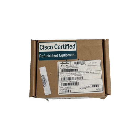 NEW Cisco 1PGLC-SX-MMD 1000BASE-SX SFP FAST Transceiver Module Cisco Z10-2626-01