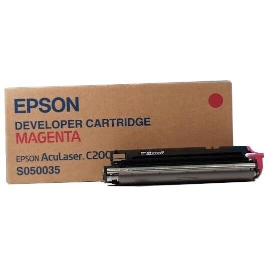 New Epson S050035 Magenta Developer Toner Cartridge for Aculaser C1000 C2000