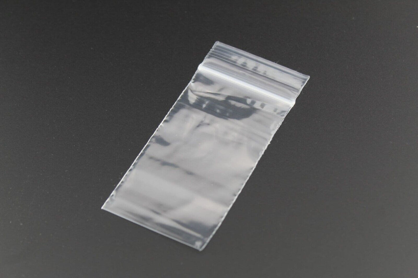 100x GRIP SEAL BAGS Self Resealable Clear Polythene 35mu  Zip Lock 1.5" x 2.5"