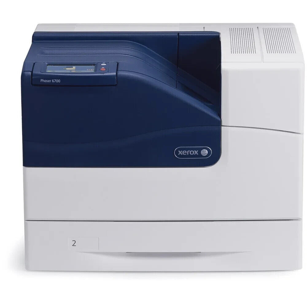 XEROX PHASER 6700DN A4 COLOR LASER PRINTER 45PPM DUPLEX NETWORK USB + TONERS