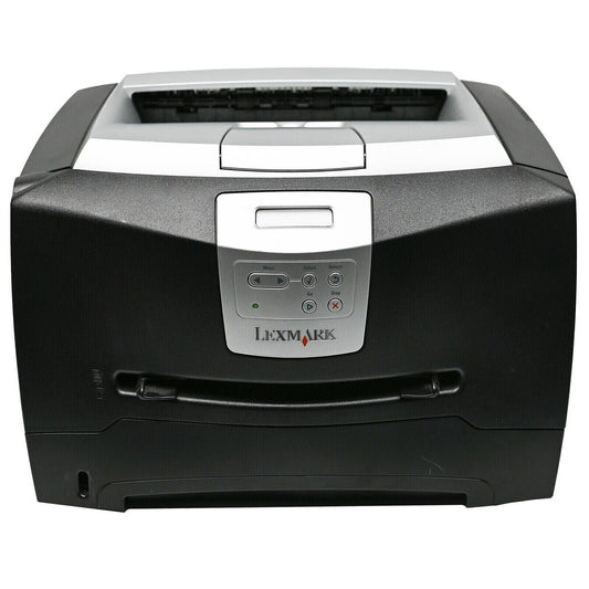 LEXMARK E340 MONO LASER PRINTER A4 USB PARALLEL PRINTER 6K PAGES NO TONER SMALL