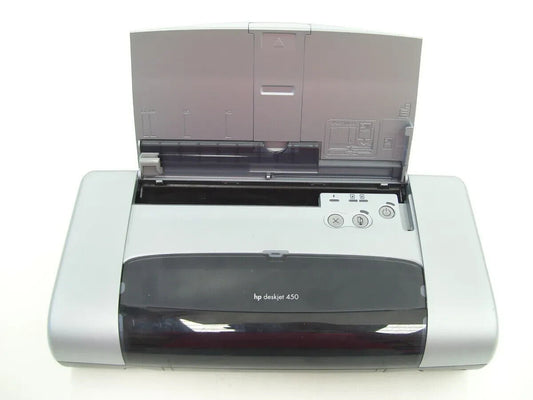 HP DESKJET 450 COLOR MOBILE INKJET PRINTER WITH BATTERY NO INKS NO PSU