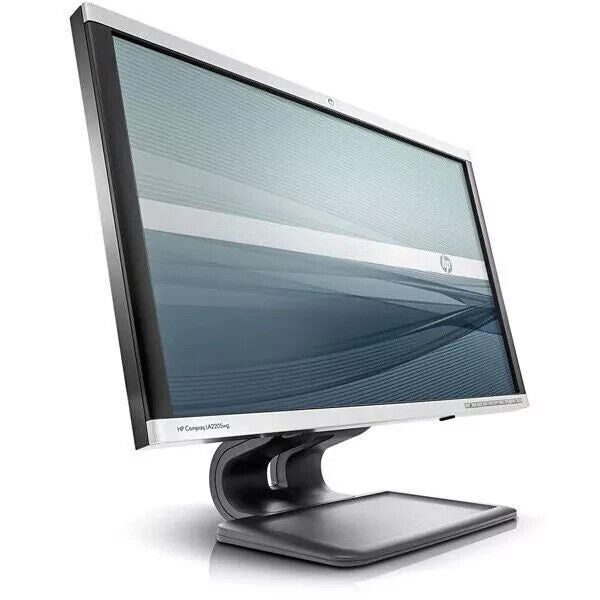 HP MONITOR 22" LCD WIDESCREEN DISPLAY FLAT PANEL VGA DVI D-PORT MONITOR DISPLAY