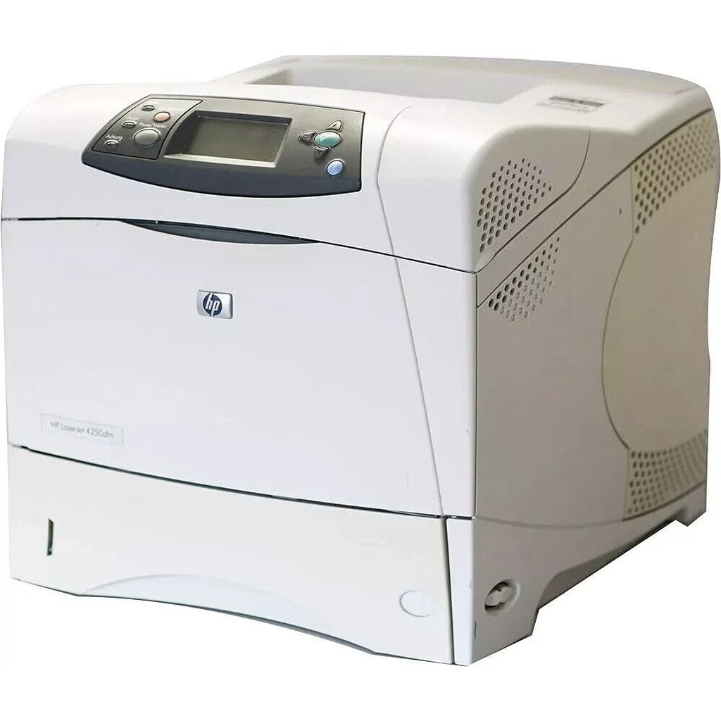 HP LASERJET 4250DN A4 MONO LASER PRINTER USB + Q2444B SHEET FEEDER 100% TONER